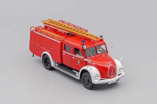 MAGIRUS-DEUTZ MERCUR TLF 15 1954 RED/WHITE / МАГИРУС-ДОЙЦ МЕРКУР TLF 15 1954 КРАСНО-БЕЛЫЙ — фото 3