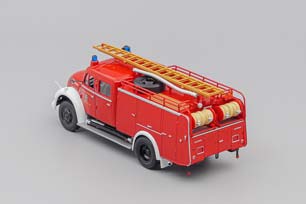 MAGIRUS-DEUTZ MERCUR TLF 15 1954 RED/WHITE / МАГИРУС-ДОЙЦ МЕРКУР TLF 15 1954 КРАСНО-БЕЛЫЙ — фото 4