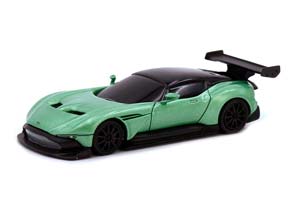ASTON MARTIN VULCAN 2017 ЗЕЛЕНЫЙ С ЧЕРНЫМ