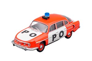 TATRA 603/3 POZARNI OCHRANA PRAHA VELITELSKE VOZIDLO (1978), RED / WHITE