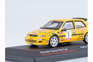 CITROEN SAXO KIT CAR SEBASTIEN LOEB DANIEL ELENA DES VINS MACON 1999 YELLOW — фото 5