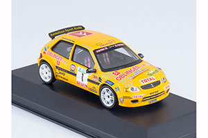 CITROEN SAXO KIT CAR SEBASTIEN LOEB DANIEL ELENA DES VINS MACON 1999 YELLOW — фото 6
