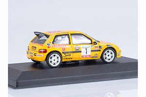 CITROEN SAXO KIT CAR SEBASTIEN LOEB DANIEL ELENA DES VINS MACON 1999 YELLOW — фото 2