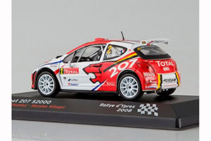 PEUGEOT-207 S2000 #2 NICOLAS VOUILLOZ NICOLAS KLINGER RALLYE DYPRES 2008 — фото 7