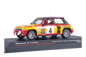 RENAULT 5 TURBO JEAN RAGNOTTI/JEAN-MARC ANDRIE TOUR DE FRANCE AUTOMOBILE 1980