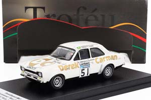 FORD ESCORT MKI №5 RALLY RAC LOMBARD 1975 T.DRUMMOND - R.CHANNON, WHITE