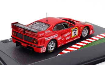 FERRARI F40 LM 3.5L TURBO V8 №1 WINNER 6H VALLELUNGA GOLD CUP 1996 DOMENICO MIMMO SCHIATTARELLA - LUCIANO DELLA NOCE, RED — фото 2