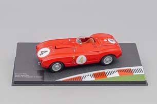 FERRARI 375 PLUS 24H LE MANS DRIVERS: M.TRINTIGNANT / F.GONZALES #4 1954, RED — фото 7