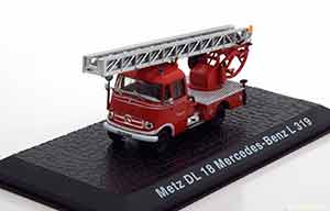 MERCEDES L319 DL18 FIRE ENGINE METZ 1956