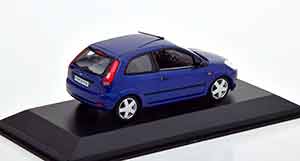 FORD FIESTA 3DOOR 2001 BLUEMETALLIC — фото 2