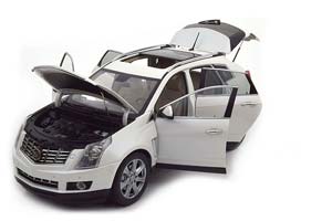 CADILLAC SRX 2014 WHITE — фото 3