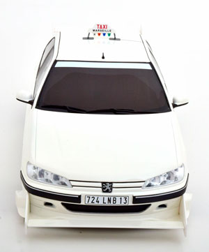 PEUGEOT 406 FROM THE MOVIE TAXI TAXI WHITE — фото 4