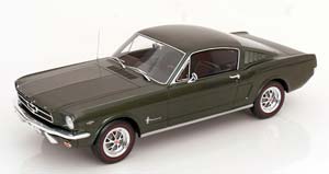 FORD MUSTANG FASBACK 1965 DARK GREEN-METALLIC