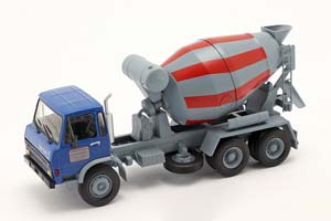 BERLIET GRH 230 CEMENT MIXER YEAR 1976 BLUE / GREY / БЕРЛИЕ ГРХ 230 БЕТОНОМЕШАЛКА СИНИЙ СЕРЫЙ — фото 3