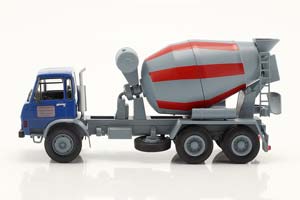 BERLIET GRH 230 CEMENT MIXER YEAR 1976 BLUE / GREY / БЕРЛИЕ ГРХ 230 БЕТОНОМЕШАЛКА СИНИЙ СЕРЫЙ — фото 4