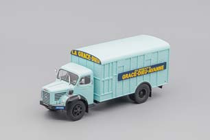 BERLIET GLR 8M2 TRUCK CASSONATO GRACE-DIEU-AVANNE ALIMENTS 2-ASSI 1960, MINT