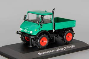 MERCEDES-BENZ UNIMOG U406 1977, GREEN