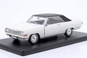 OPEL DIPLOMAT V8 COUPE YEAR 1965 WHITE / BLACK / ОПЕЛЬ ДИПЛОМАТ V8 КУПЕ БЕЛЫЙ ЧЕРНЫЙ
