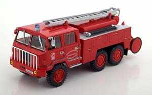 BERLIET FF 6X6 FPT HR FIRE ENGINE FRANCE RED