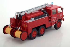 BERLIET FF 6X6 FPT HR FIRE ENGINE FRANCE RED — фото 2
