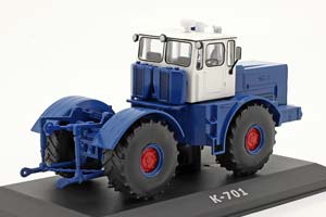 KIROVETS K-701 TRACTOR YEAR 1975-2002 BLUE / WHITE / КИРОВЕЦ K-701 ТРАКТОР СИНИЙ БЕЛЫЙ — фото 2