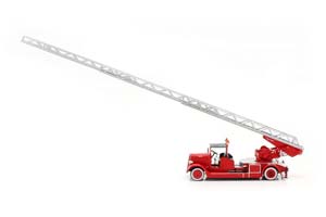 DELAHAYE TYPE 103 FIRE DEPARTMENT WITH TURNTABLE LADDER RED — фото 4