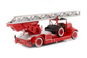 DELAHAYE TYPE 103 FIRE DEPARTMENT WITH TURNTABLE LADDER RED — фото 2