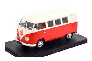 VW VOLKSWAGEN T1 BUS 1960 КРАСНЫЙ С БЕЛЫМ