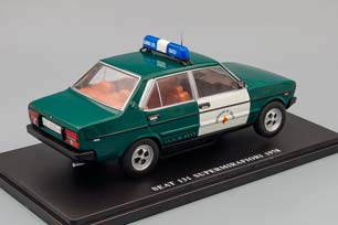 SEAT 131 SUPERMIRAFIORI POLICIA 1978, GREEN / WHITE — фото 2