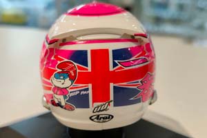 МОДЕЛЬ ШЛЕМА ARAI J.BUTTON 2014 MCLAREN — фото 4