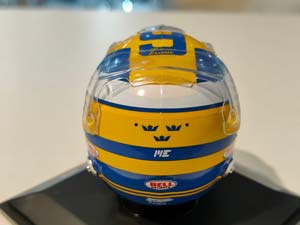 ШЛЕМ BELL HELMET MARCUS ERICSSON 2018 ALFA ROMEO — фото 4