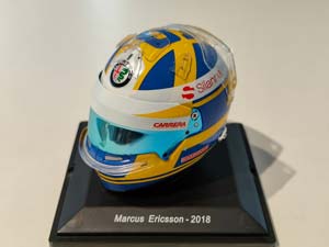 ШЛЕМ BELL HELMET MARCUS ERICSSON 2018 ALFA ROMEO