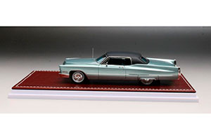 CADILLAC COUPE DE VILLE 1968 SILVERPINE GREEN IRIDESCENT/BLACK — фото 3