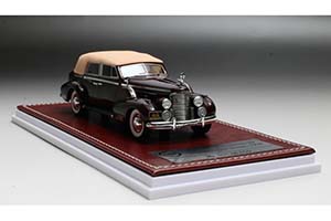 CADILLAC V16 SERIES 90 CONVERTIBLE SEDAN 1938 MAROON — фото 4