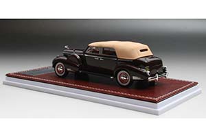 CADILLAC V16 SERIES 90 CONVERTIBLE SEDAN 1938 MAROON — фото 5
