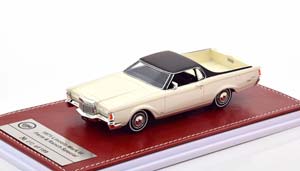 LINCOLN MARK III FARM AND RANCH 1972 WHITE BLACK