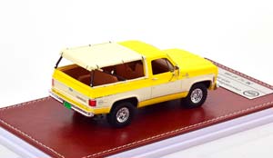 CHEVROLET K-5 BLAZER WITH TOP OPEN 1973-1978 YELLOW WHITE — фото 2