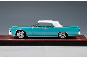 LINCOLN CONTINENTAL CONVERTIBLE (ЗАКРЫТЫЙ) 1964 REGAL  TURQUOISE METALLIC — фото 4