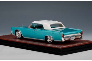 LINCOLN CONTINENTAL CONVERTIBLE (ЗАКРЫТЫЙ) 1964 REGAL  TURQUOISE METALLIC — фото 2