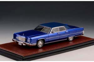 LINCOLN CONTINENTAL TOWN CAR 1973 DARK BLUE IRID — фото 3