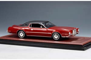 LINCOLN CONTINENTAL CONTINENTAL MARK IV 1972 RED MOONDUST POLY — фото 4