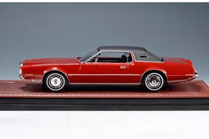 LINCOLN CONTINENTAL CONTINENTAL MARK IV 1972 RED MOONDUST POLY — фото 2