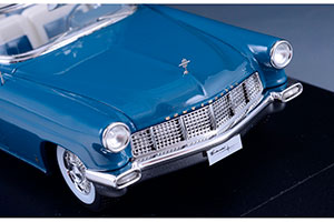 LINCOLN CONTINENTAL MARK II CONVERTIBLE (OPEN) 1956 BLUE — фото 3