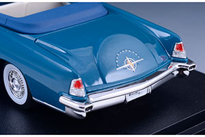 LINCOLN CONTINENTAL MARK II CONVERTIBLE (OPEN) 1956 BLUE — фото 4