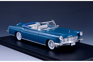 LINCOLN CONTINENTAL MARK II CONVERTIBLE (OPEN) 1956 BLUE — фото 5