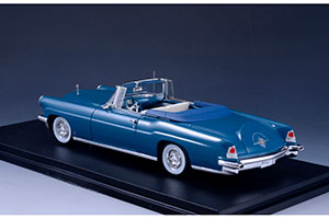 LINCOLN CONTINENTAL MARK II CONVERTIBLE (OPEN) 1956 BLUE — фото 2