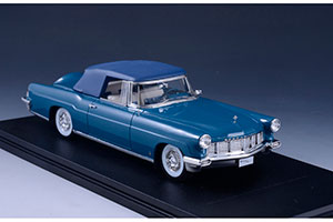 LINCOLN CONTINENTAL MARK II CONVERTIBLE (CLOSED) 1956 BLUE — фото 4