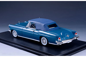 LINCOLN CONTINENTAL MARK II CONVERTIBLE (CLOSED) 1956 BLUE — фото 2