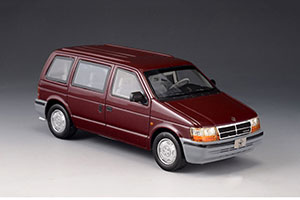 CHRYSLER VOYAGER 1994 RED MET — фото 4