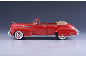 CADILLAC SERIES 62 SEDAN CONVERTIBLE (OPEN) 1941 RED — фото 3